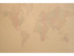Mapa světa 40 x 60 cm ST208