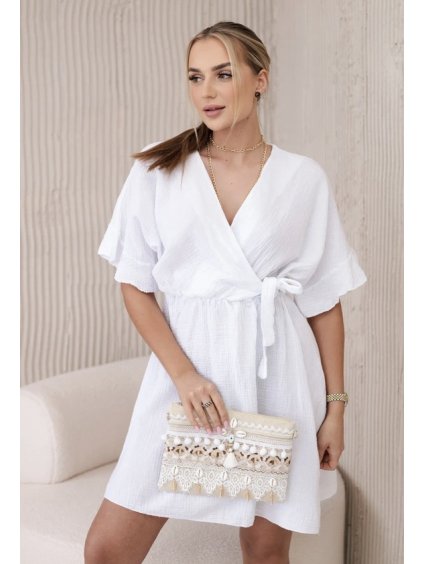 Krátké Mušelínové šaty/barvy