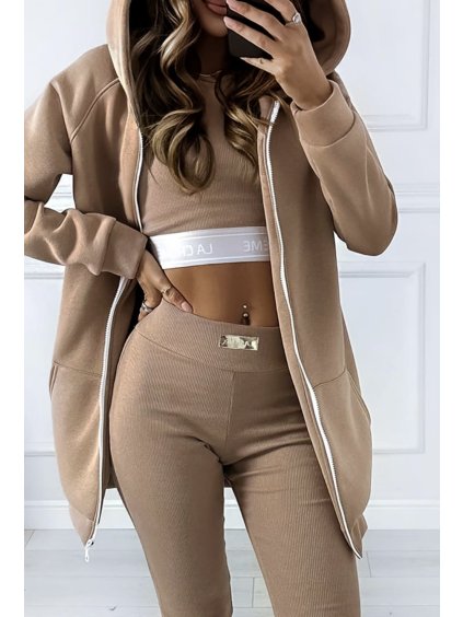Komplet Autumn Air Camel