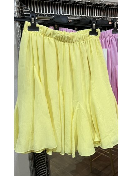 Volánová sukně Melissa Yellow