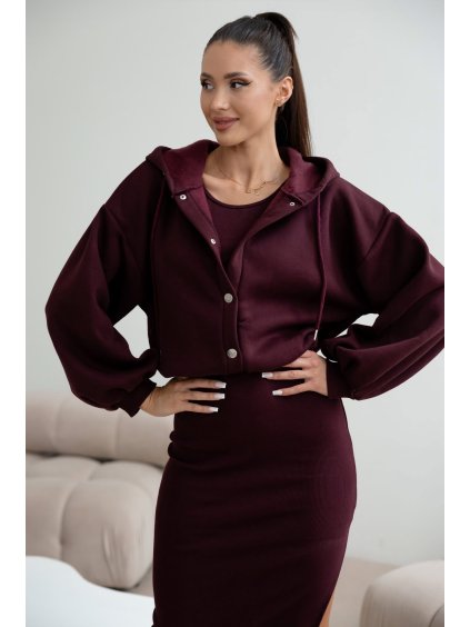 Komplet Napaky Burgundy