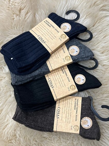 Pánské kašmírové   ponožky