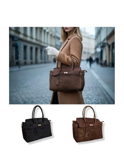 Kabelka broušená kůže Amande