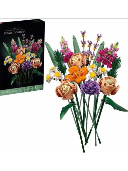 Sada kostek –  kytice 756 kostek