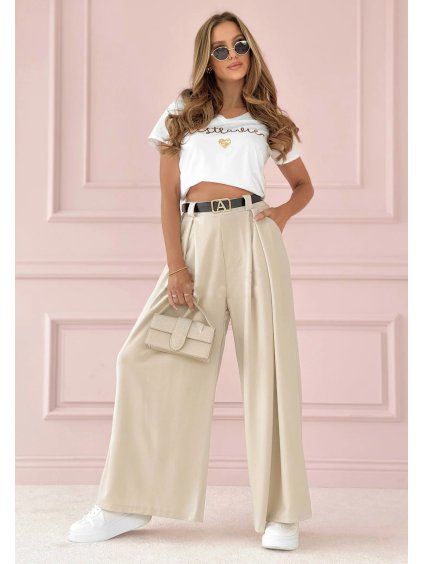 Volné kalhoty s páskem Alfi/barvy