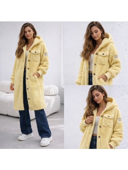 Hřejivý Teddy kabátek