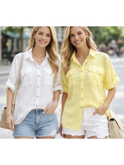 Mušelínová košile TONY