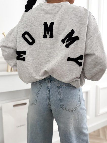 Oversize mikina MOMMY
