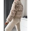 Kožešinová bunda Zandra Beige