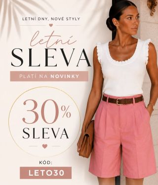 ☀️ LETNÍ SLEVA JE TADY ☀️ Novinky, které si zamilujete, teď pořídíte se slevou 30 % 🤍 Stačí v košíku zadat kód: ✨ LETO30 ✨...