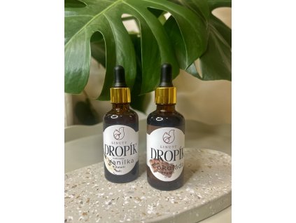 Set sladících kapek Vanilka & Čokoláda