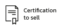 Certification to sell