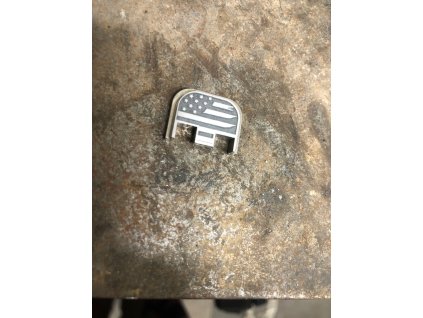 Zadní čelo závěru USA gravirovani