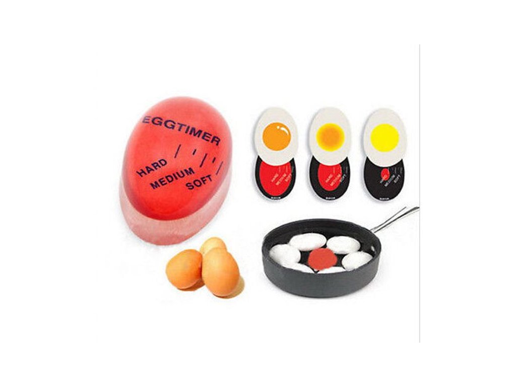 1pcs egg timer kitchen supplies egg perfect color changing perfect boiled eggs cooking helper