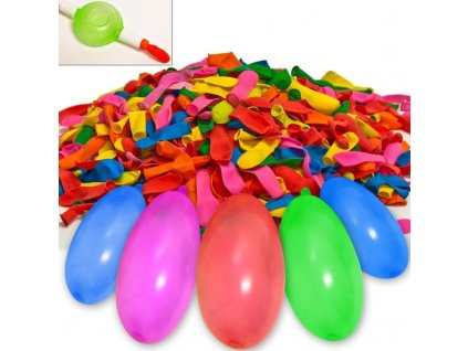 Balónky na vodu + pumpa - 500 kusů