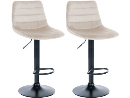 2er Set Barhocker Lex Samt