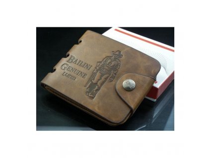 Luxusní pánská kožená peněženka Bailini