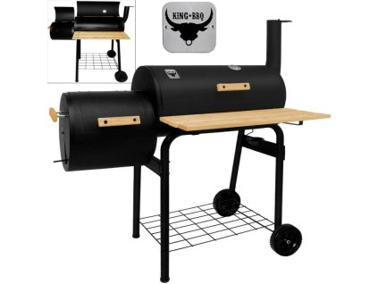 King-BBQ Zahradní Gril lokomotiva K1618Q
