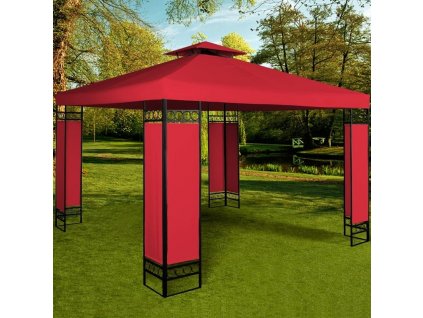 Zahradní pavilon, altán LORCA 3 x 3m červený