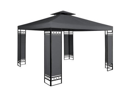 Zahradní pavilon, altán LORCA 3 x 3 m tmavě šedý