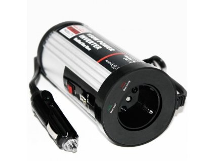 Měnič napětí 12V/230V - 300W USB