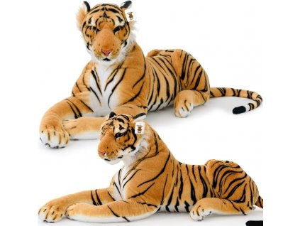 Jemnoučký plyšový tygr XXL 136 cm