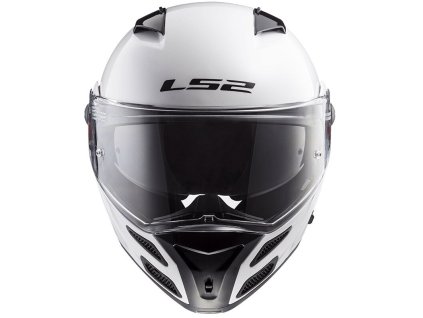LS2 FF324 METRO GLOSS WHITE, FOG FIGHTER (PINLOCK)