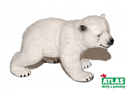 A - Figurka Medvěd lední mládě 6,5 cm