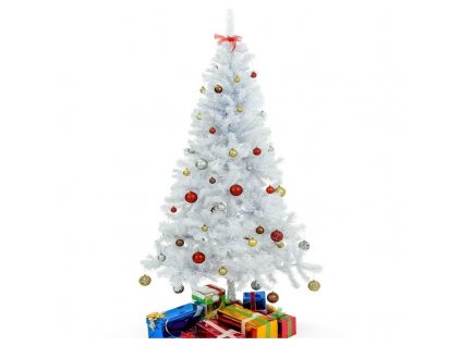 Umělý vánoční stromek 180 cm bílý
