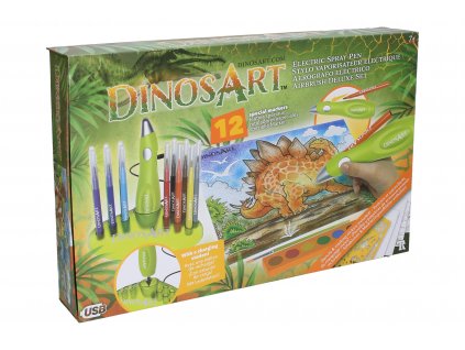 DinosArt Airbrush omalovánky set