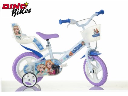 DINO Bikes - Dětské kolo 12"" Snow Queen 2022