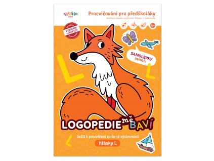 Logopedie mě baví - hláska L + samolepky