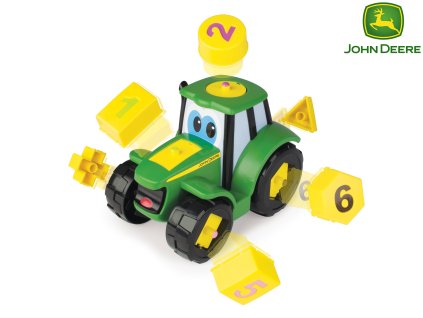 JD Kids John Deere - Traktor Johnny s čísly