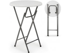 Barový stůl sklopný stolek - průměr 60 cm