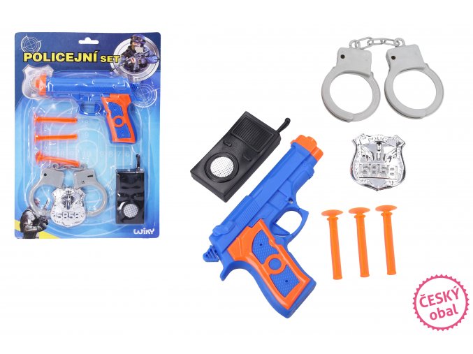 76109 policejni set se sipkami