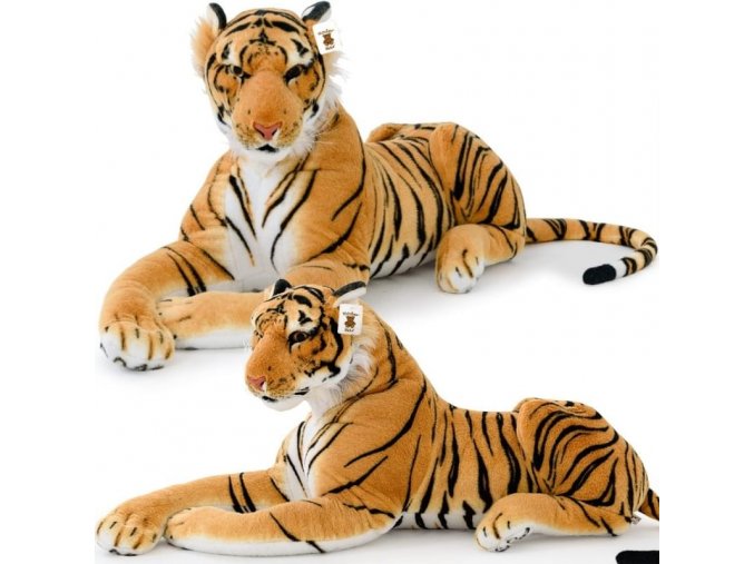 4806 2 jemnoucky plysovy tygr xxl 136 cm