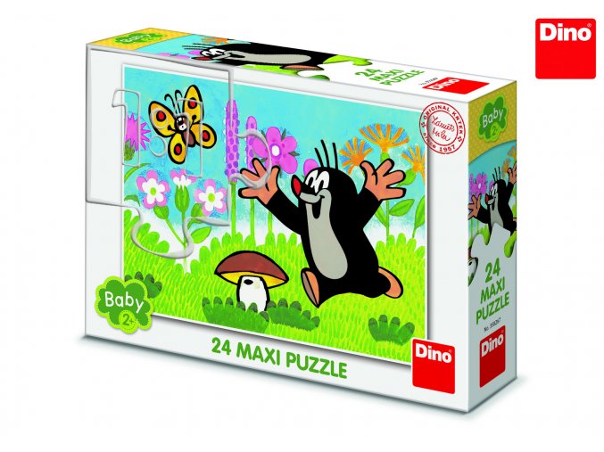 86871 krtek a houba 24 maxi puzzle