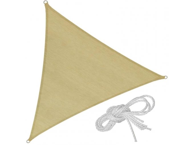Stínící plachta proti slunci trojúhelník (Velikost 300 cm)