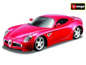 81737 bburago 1 32 alfa 8c competizione 2007 red