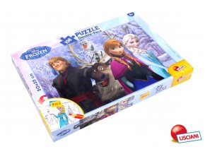 77381 frozen puzzle double face 108 dilku