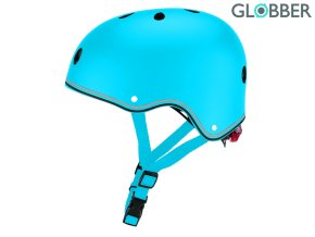 79268 globber detska helma go up lights sky blue xxs xs