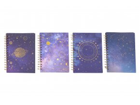 77441 notes linkovany spirala 15x21 cm 100 stran zodiac