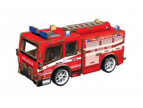 86523 3d puzzle drevene hasicske auto 12 cm