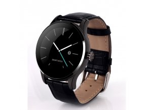 Smart Watch K88H (MaterialHodinek Černé s ocelovým černým páskem)