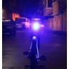 LED zadní cyklistické světlo na kolo (Barva Bílá)