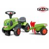 86997 falk odrazedlo baby claas s vleckou lopatkou a hrablickami