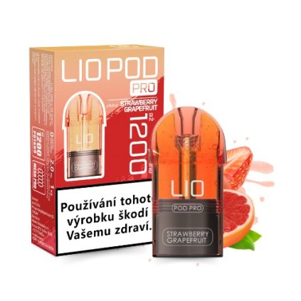 LIO POD PRO - Strawberry Grapefruit / bez nikotinu R