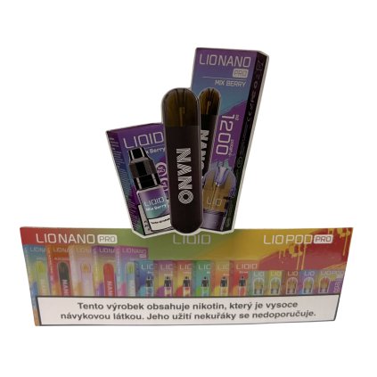 Kývací reklamní POS topper LIO - 2