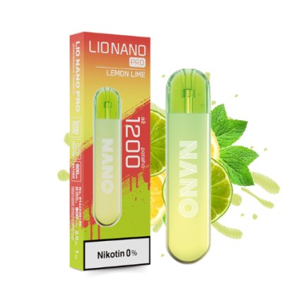 LIO NANO PRO - Lemon Lime / bez nikotinu R