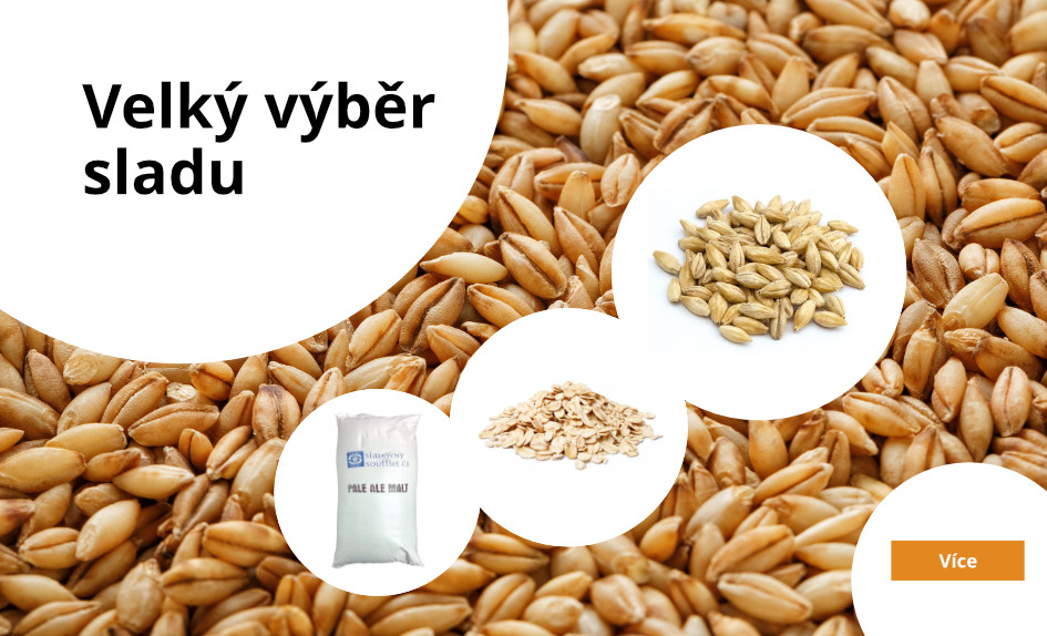 Velký výběr sladu